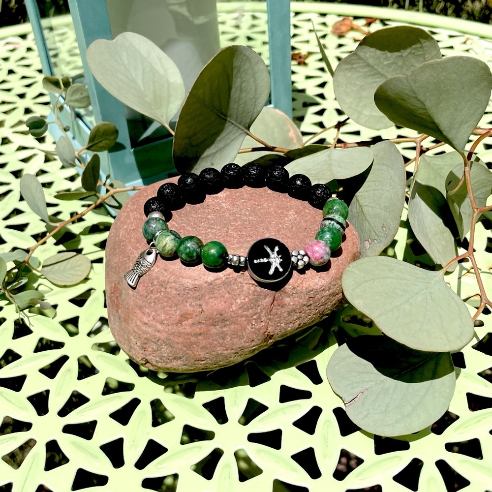 Essential oil Gemstone Beaded Bracelet